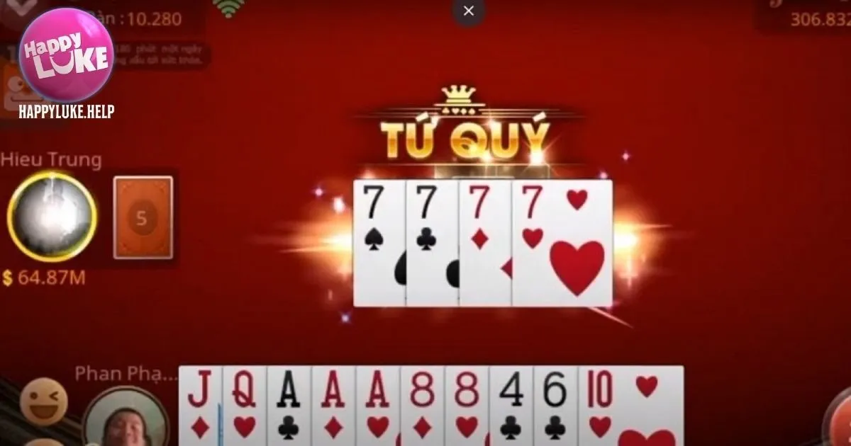 Quy trình tham gia game bài Sâm lốc Happyluke