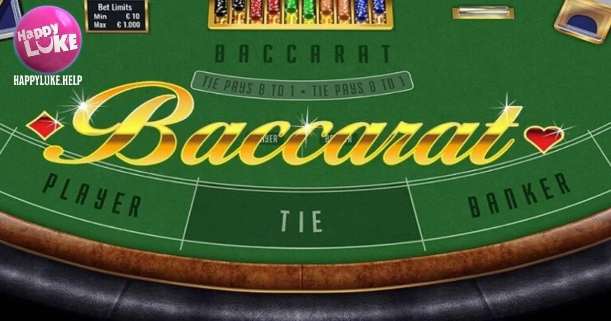 Game bài Baccarat Happyluke là siêu phẩm giải trí đỉnh cao