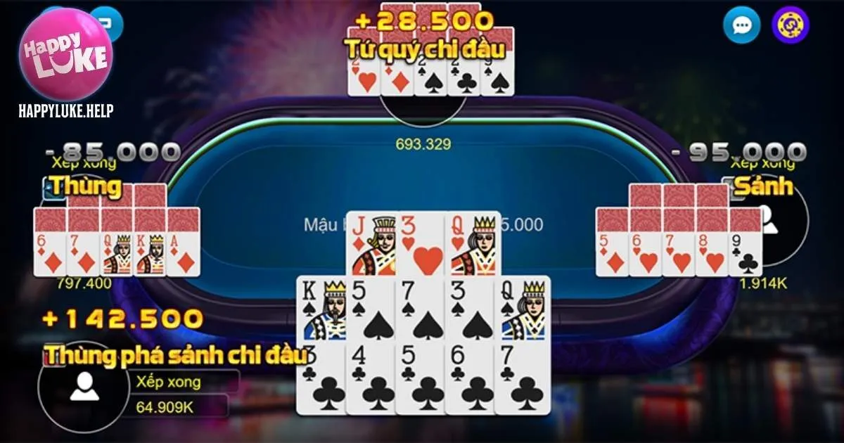 Tổng quan về game bài binh Happyluke