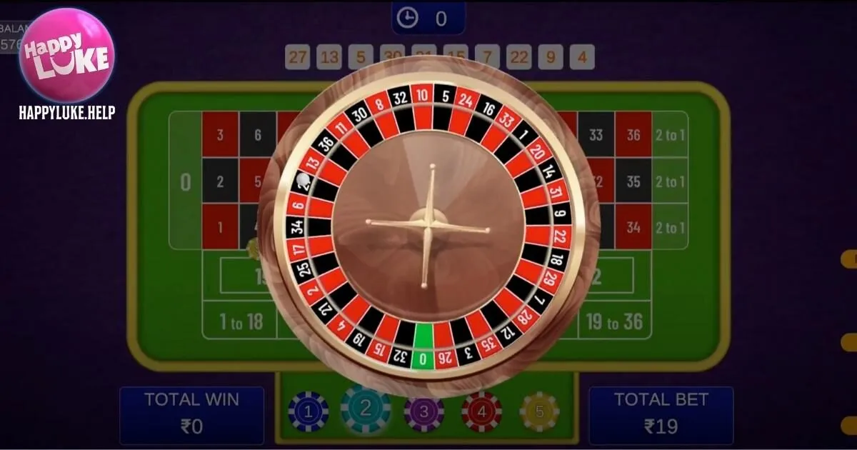 Tìm hiểu về luật và cách chơi Game Roulette Happyluke đúng chuẩn