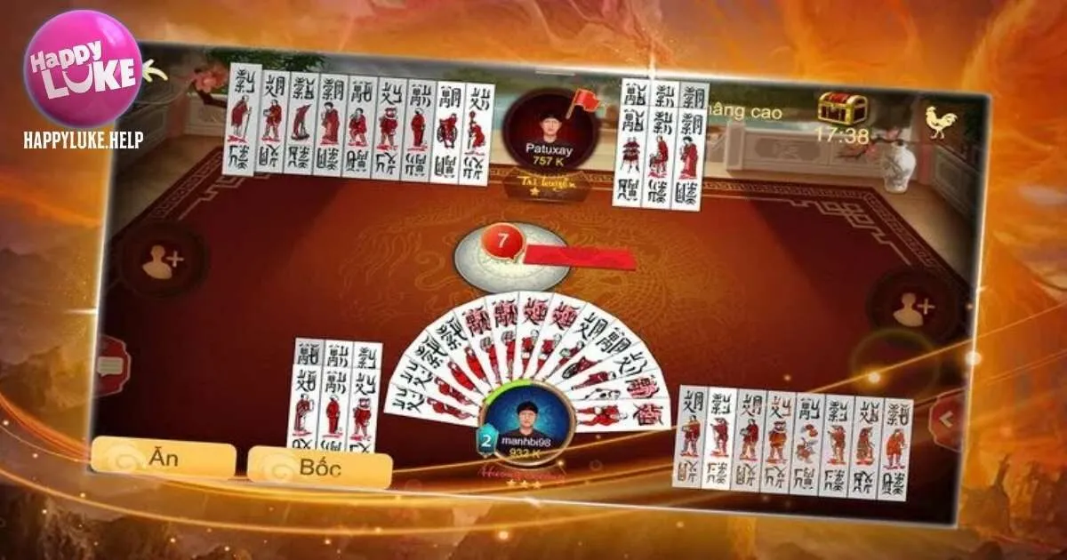 Quy trình tham gia game bài chắn Happyluke